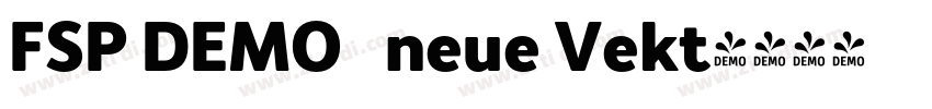 FSP DEMO   neue Vekt字体转换
